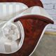 Biedermeier french sofa restored, reupholstered