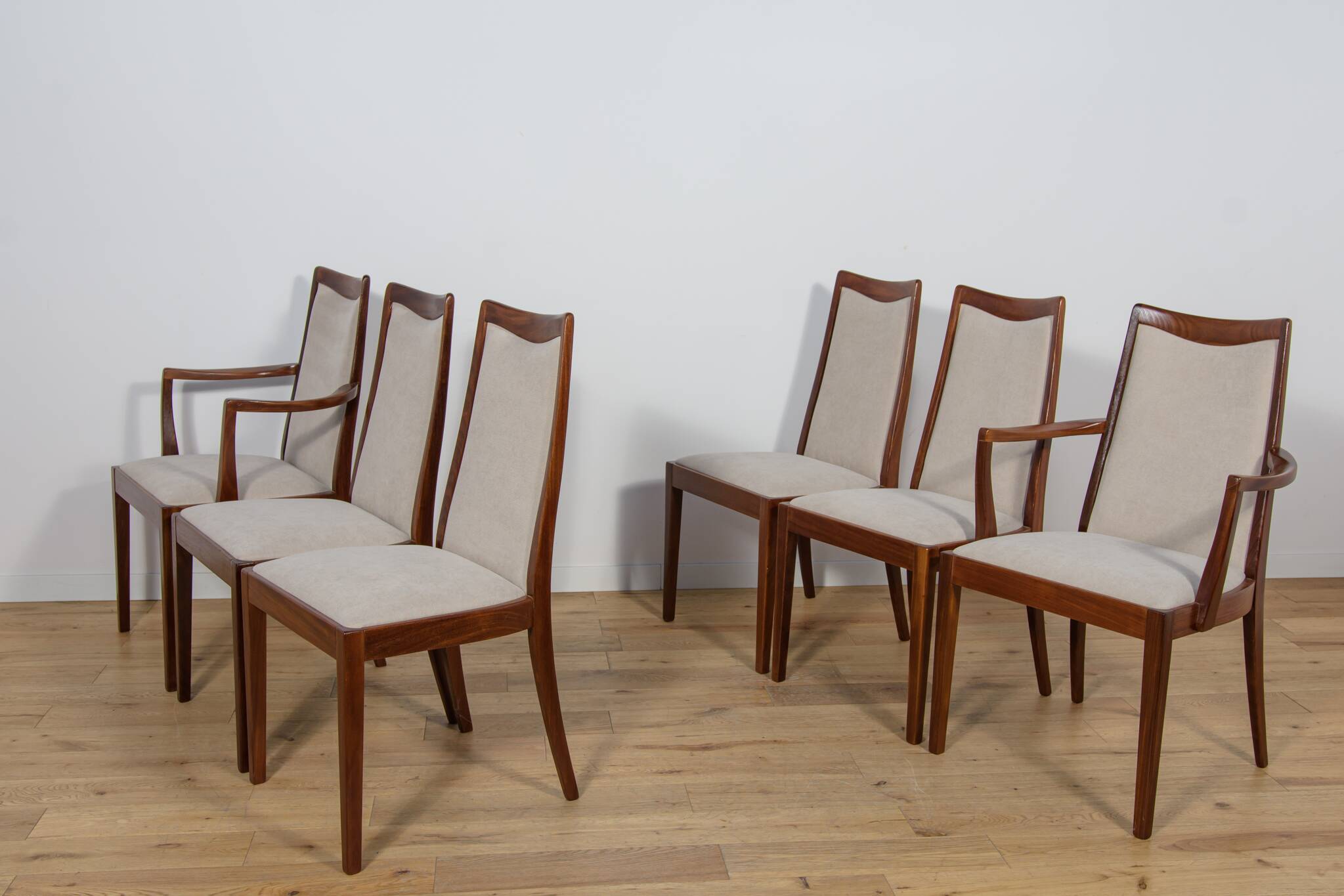 Mid-Century Teak Dining Chairs by Leslie Dandy for G-Plan, United Knigdom.