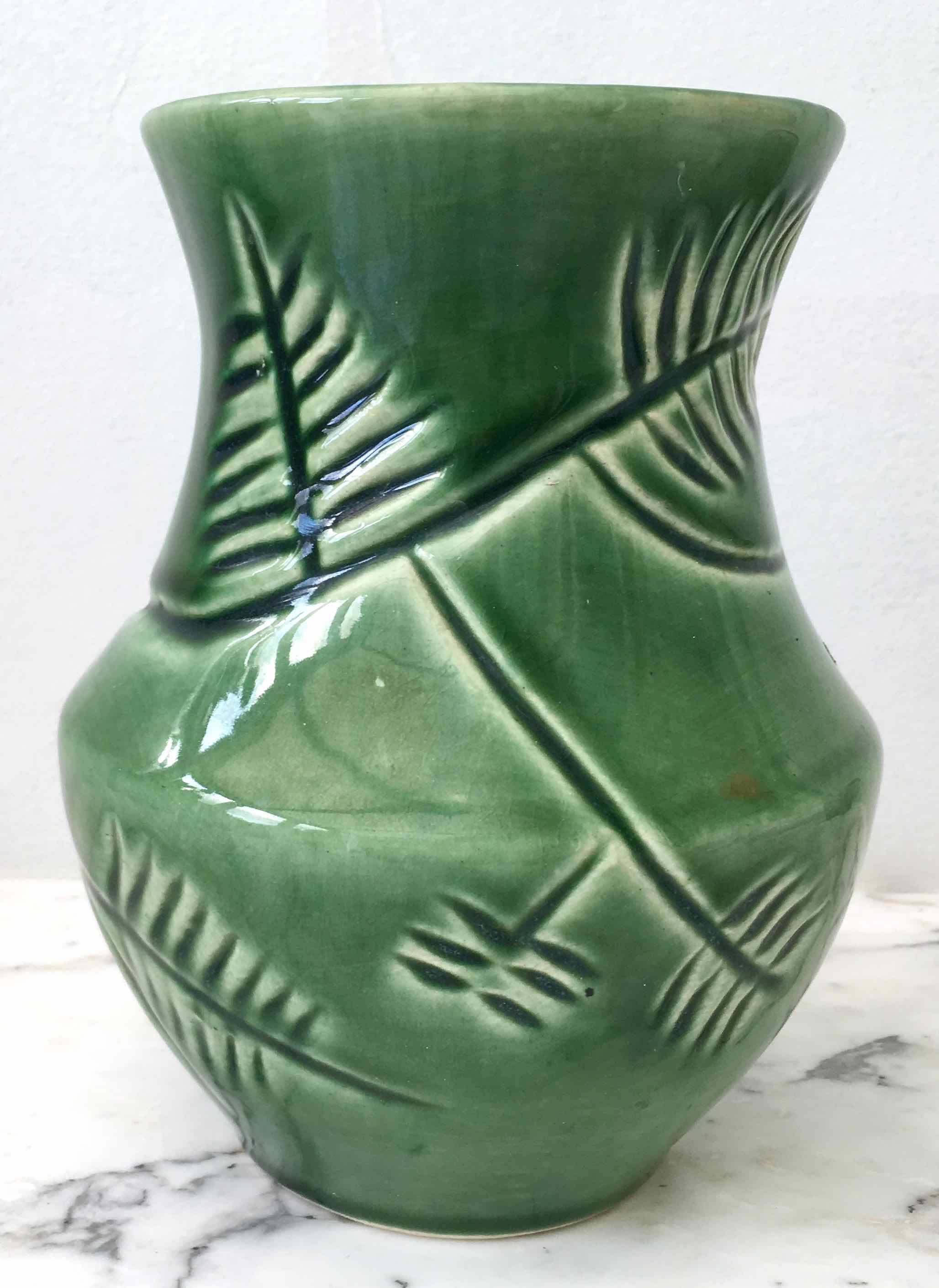1950s ceramic vase