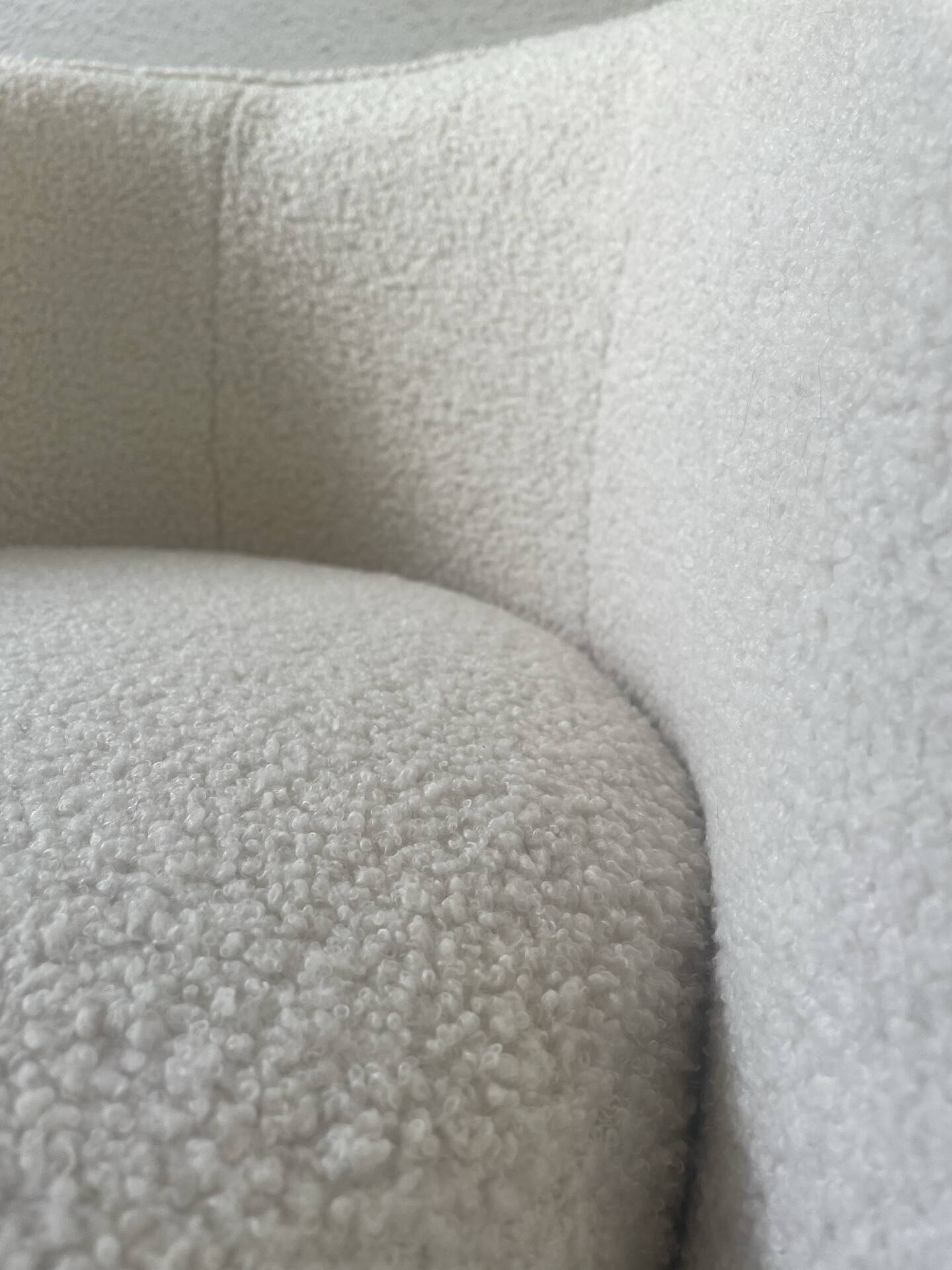 Fauteuil Tonneau Bouclette