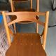 Chaises CH29 Sawbuck par Hans Wegner pour Carl Hansen & Son. Lot de 4