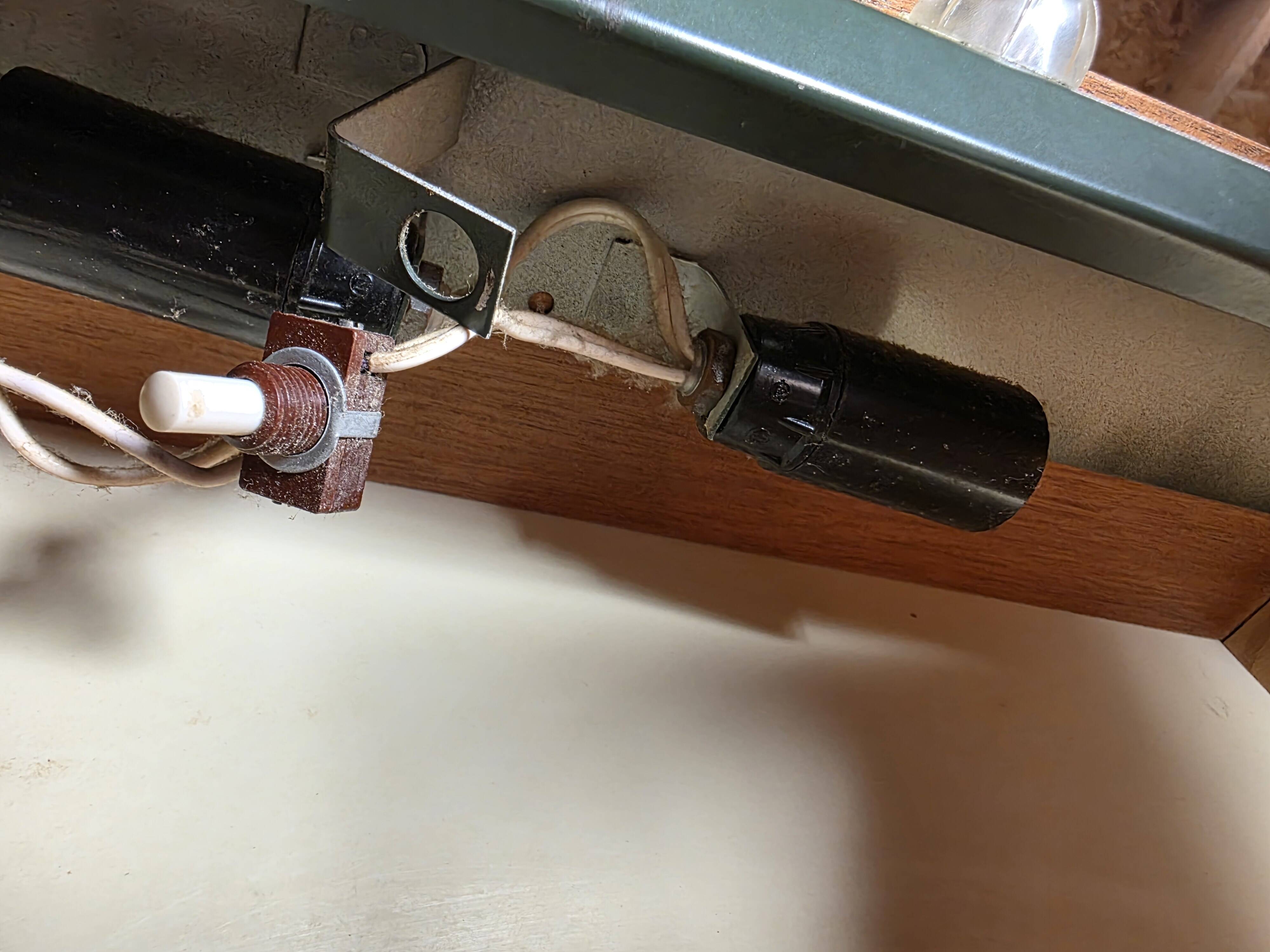Pair of Scandinavian teak bedside tables from the 1960s.