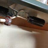 Pair of Scandinavian teak bedside tables from the 1960s.