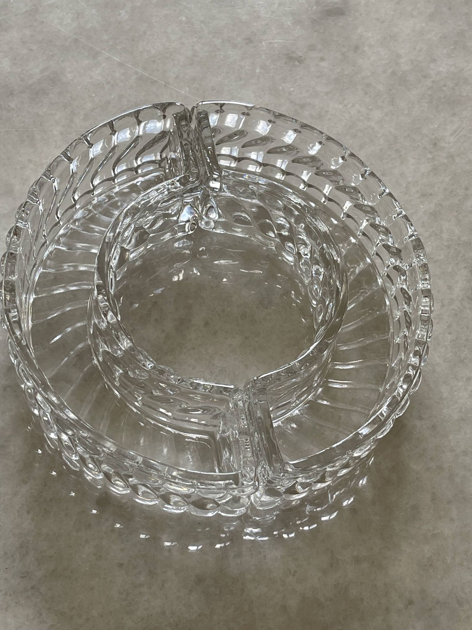 Baccarat runner or centerpiece.