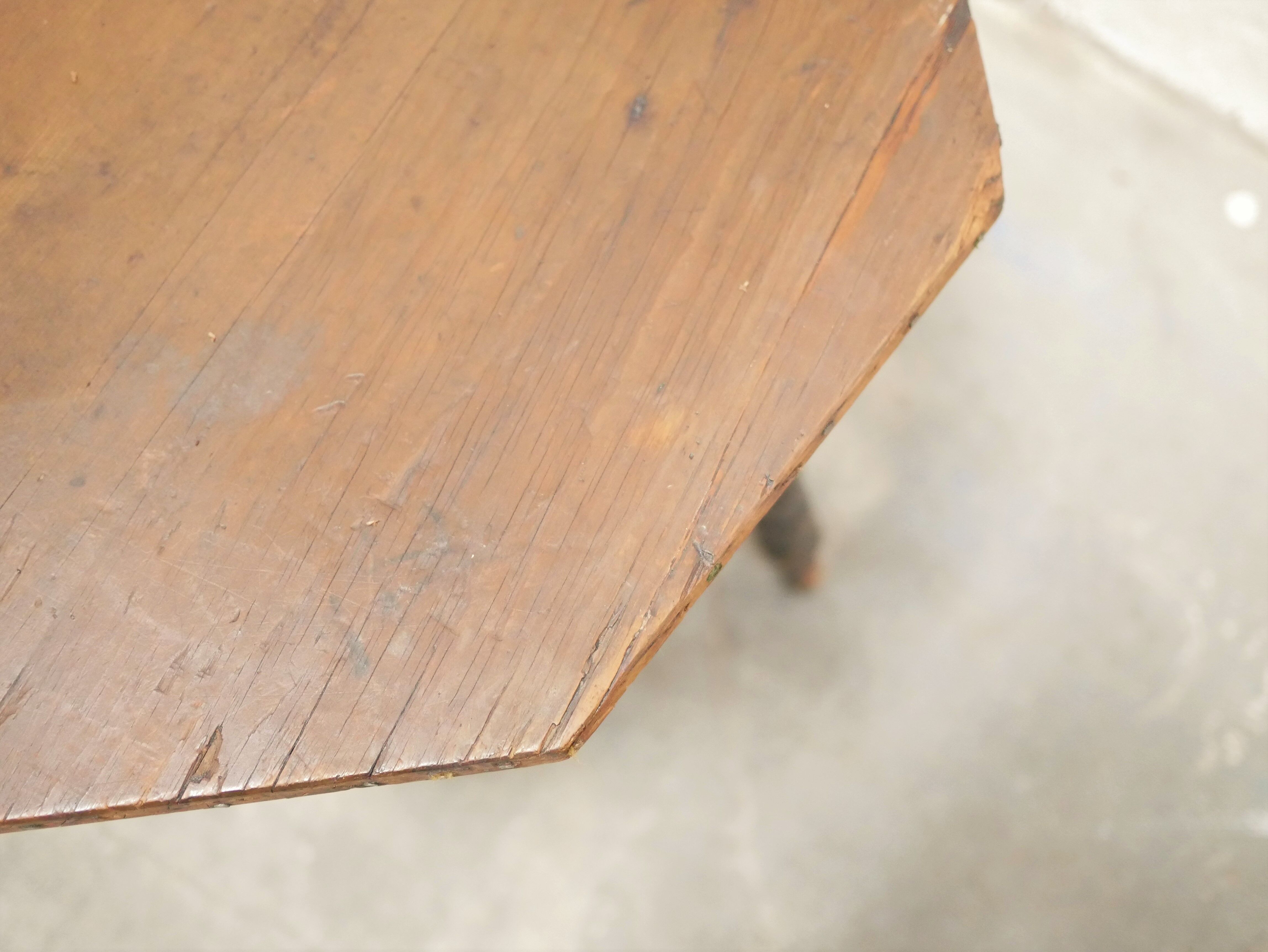 Vintage tripod side table