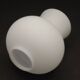 Opaque white glass lampshade