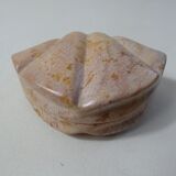 shell-shaped soapstone box