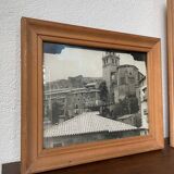 Set of three black and white photos 1950
