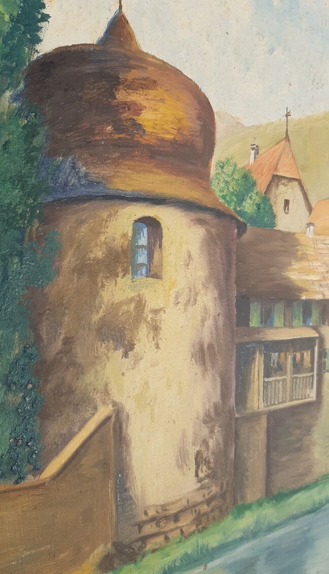 Oil on panel by Arthur Gerthoffert