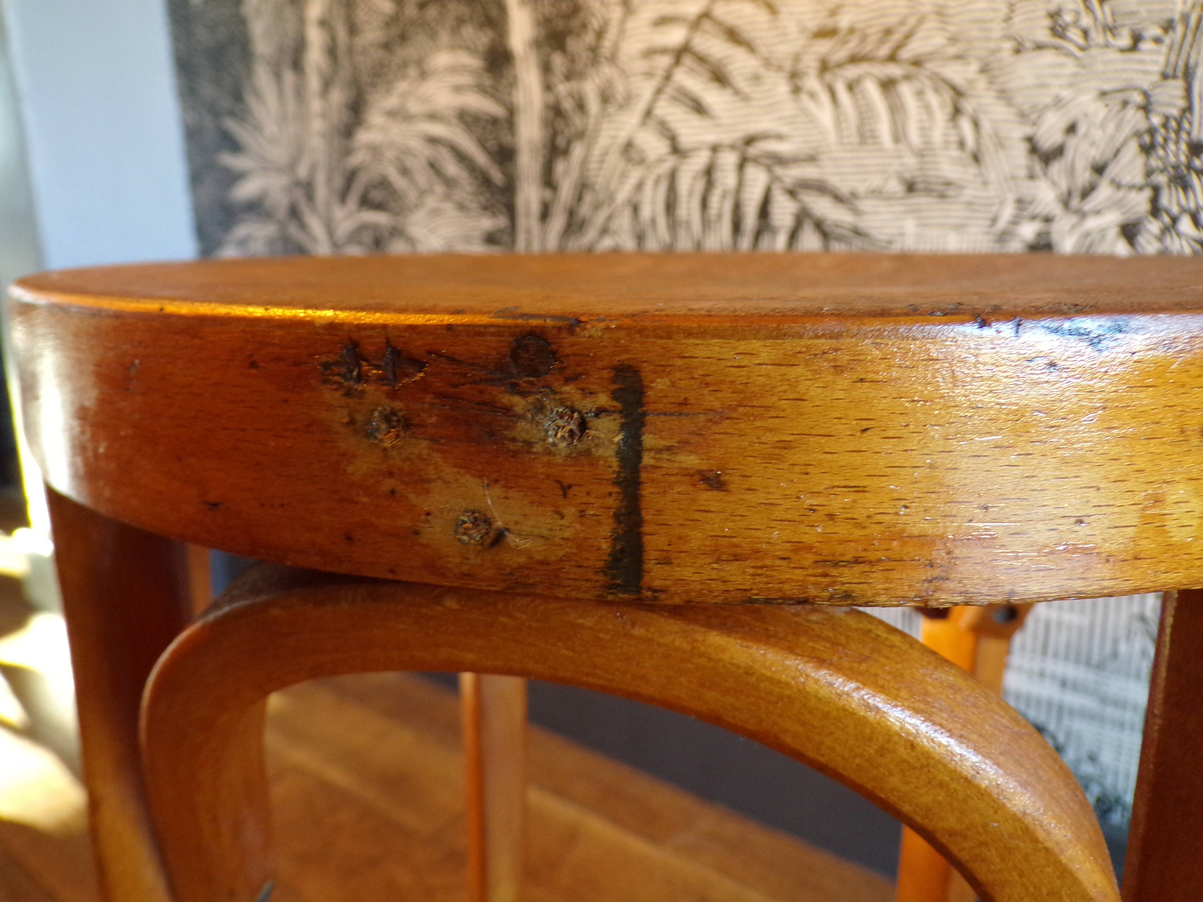 Baumann bentwood stool