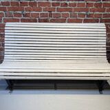 Wooden garden bench