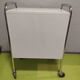 Chariot médical inox blanc laqué 4 tiroirs