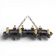 Renaissance style wrought iron chandelier