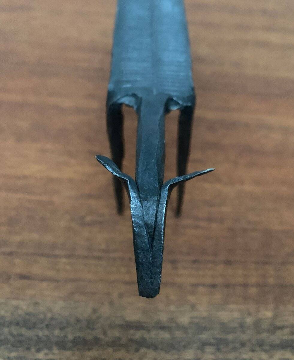 Mid-century wrought iron animal sculpture