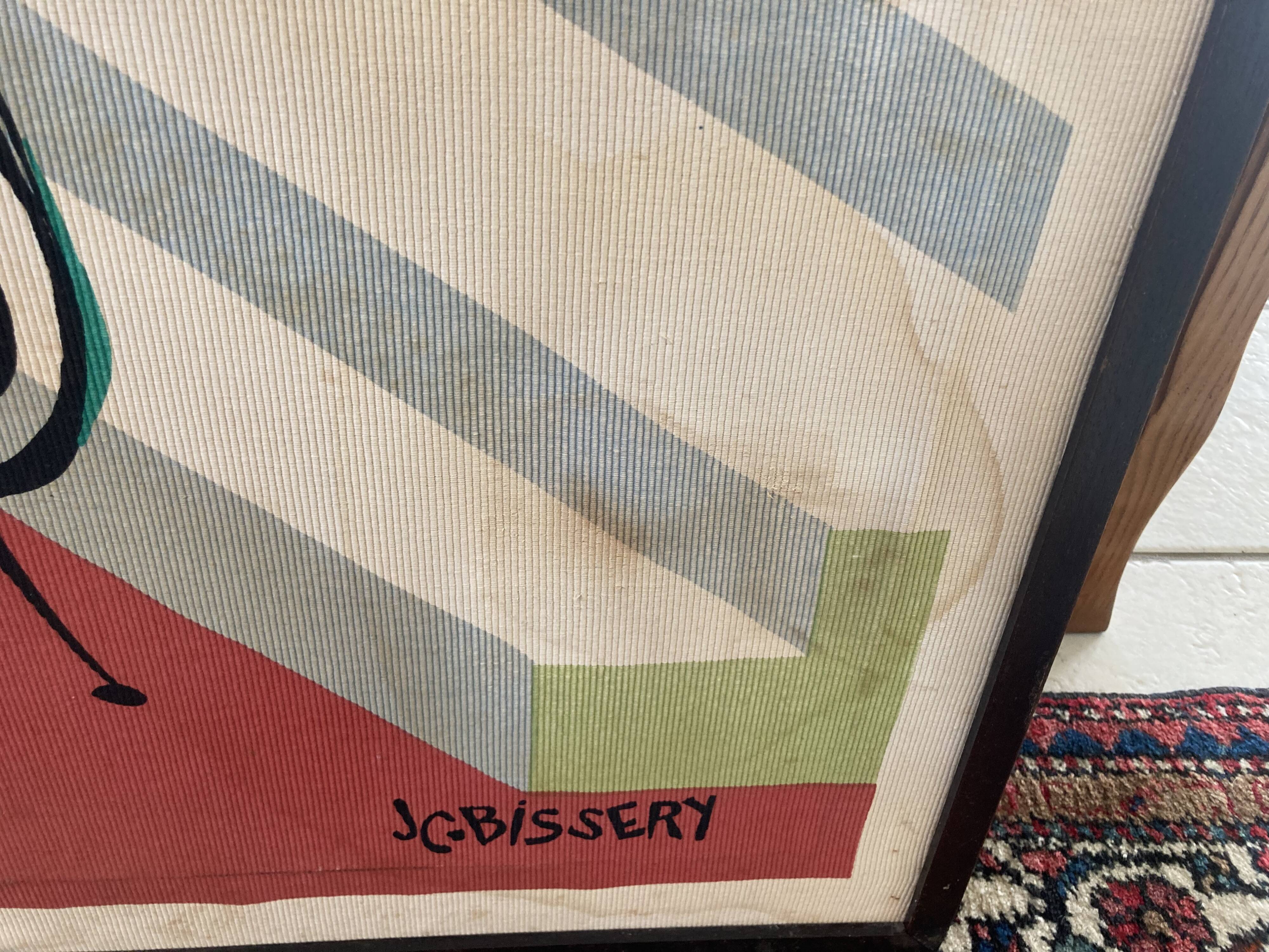Toile peinte de bissery