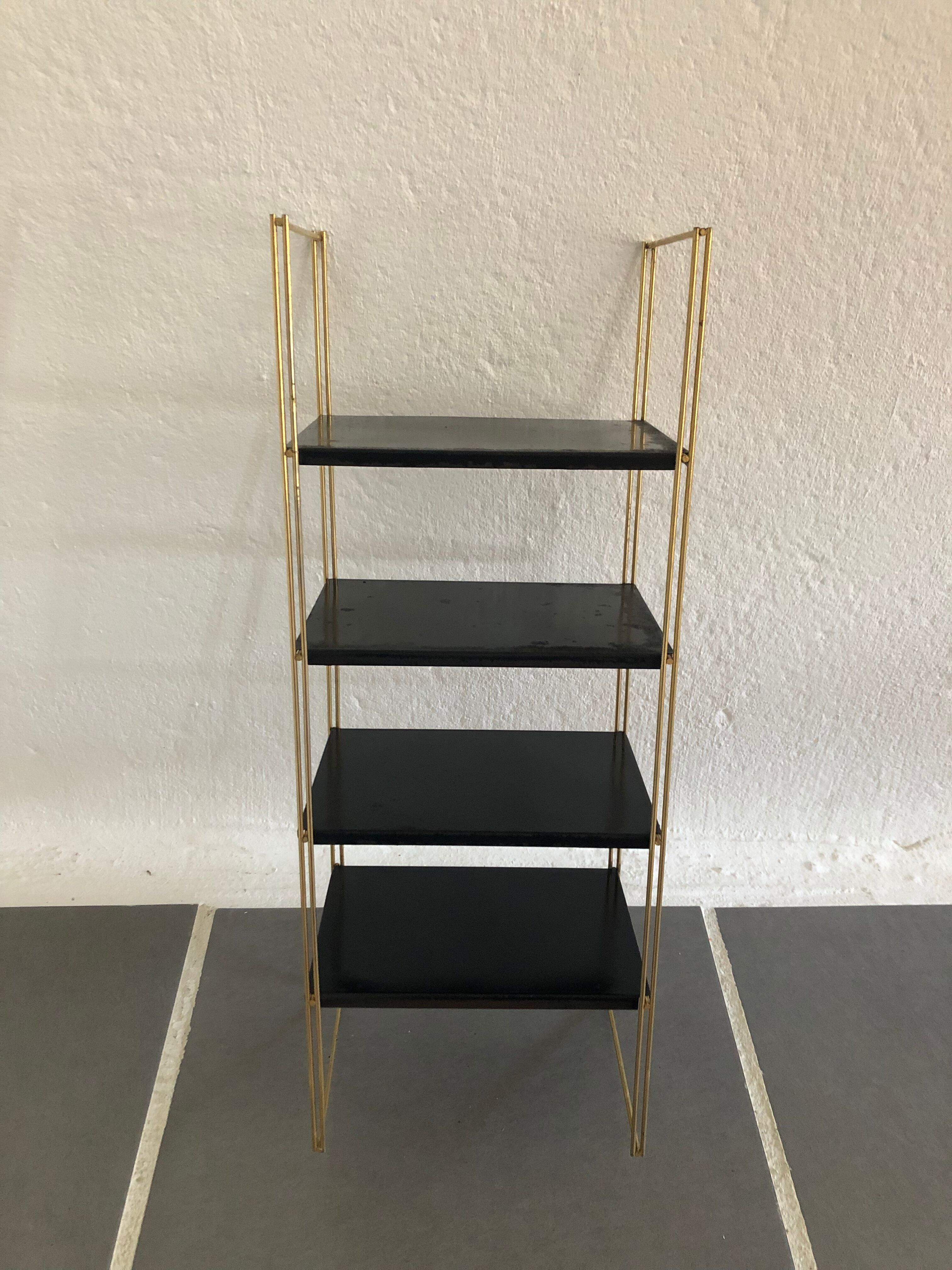 Vintage metal String shelves 4 trays