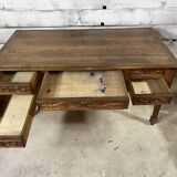 Double-sided notary desk