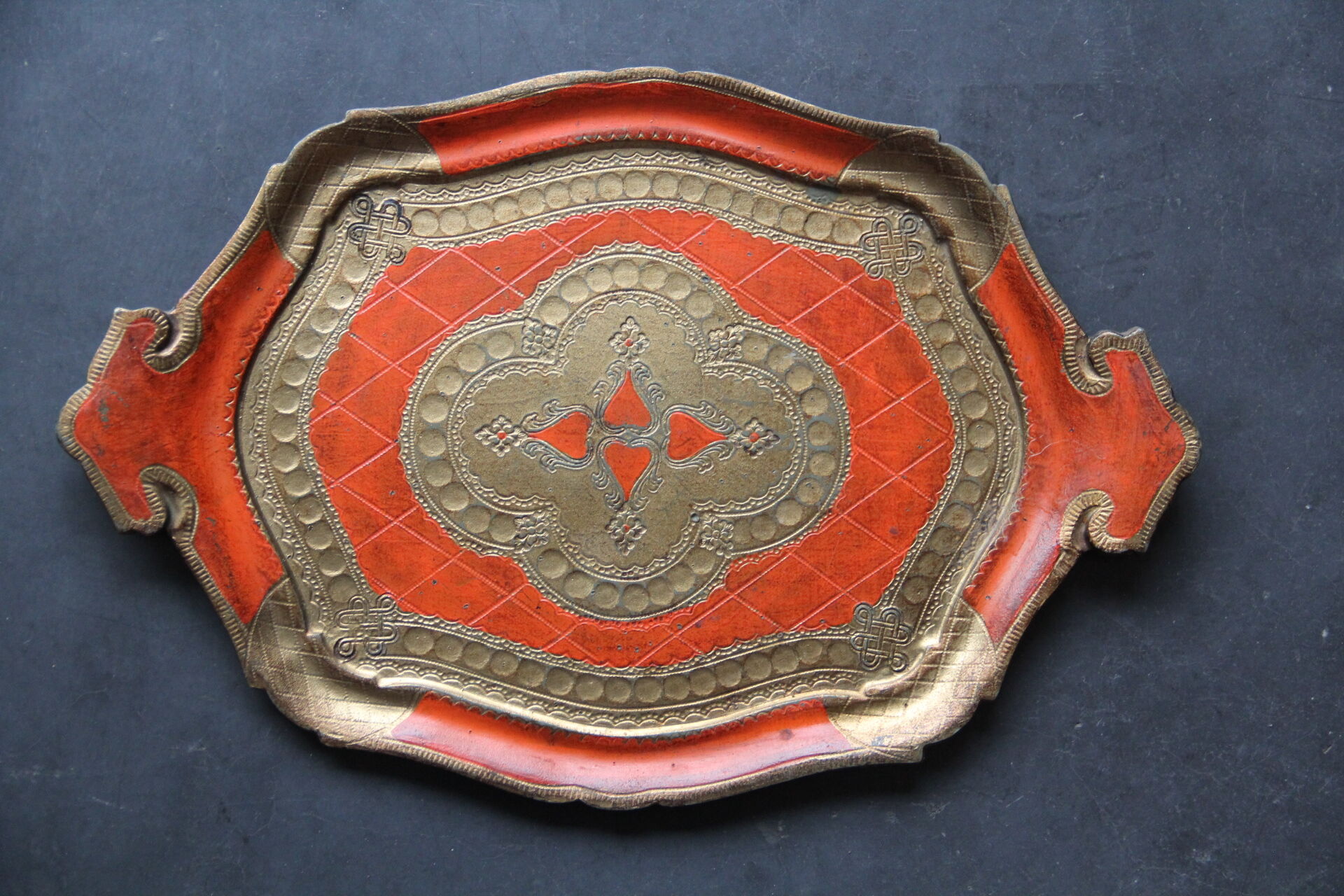 Vintage Venetian plateau, circa 1970