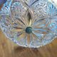 Ancient pair of cut glass table servants