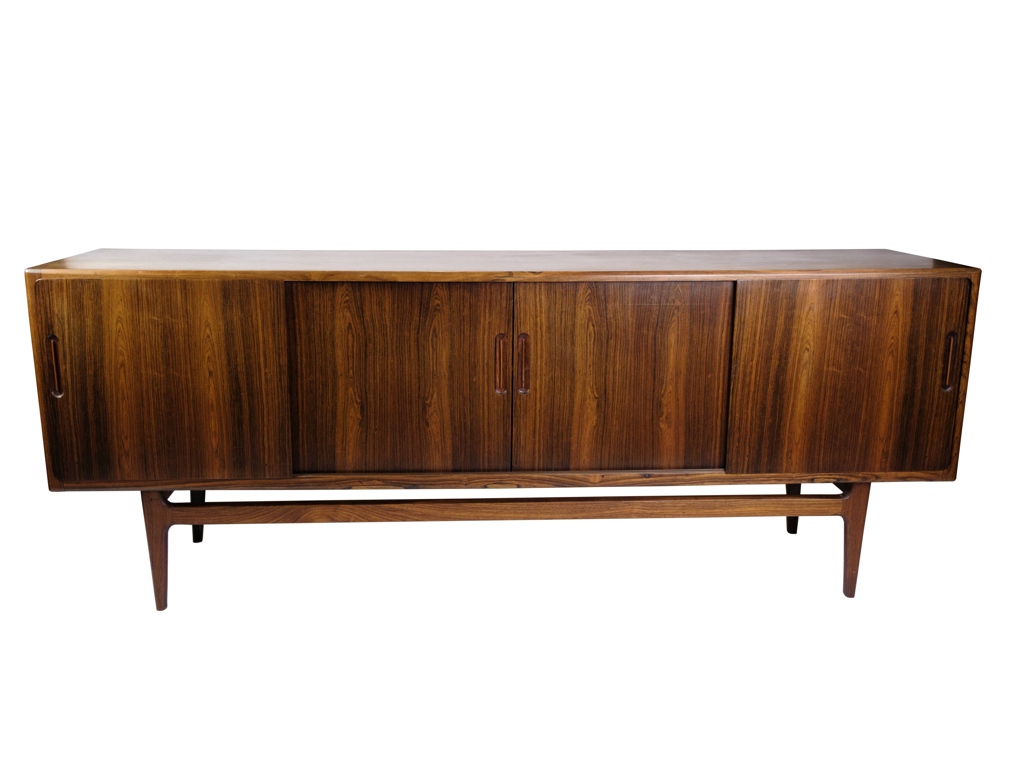 Sideboard Made In Rosewood By Henry Rosengren Hansen From 1960s