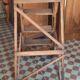 Antique wooden stepladder