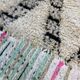 Moroccan berber carpet Beni Ouarain 100x225 cm