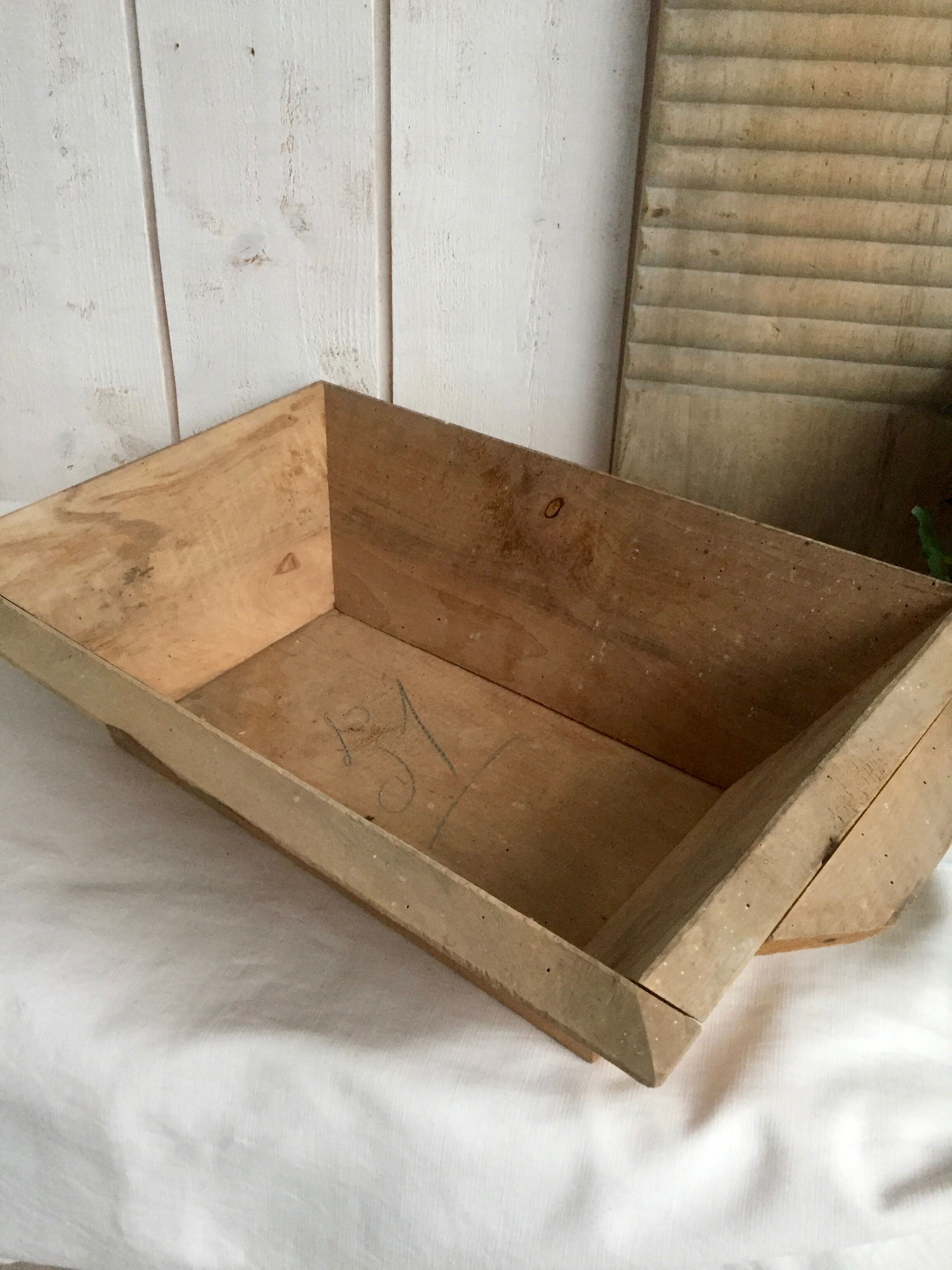 Former ferry in rough wood