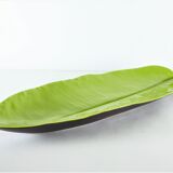 Leaf cut ceramic palm Lunéville 1980