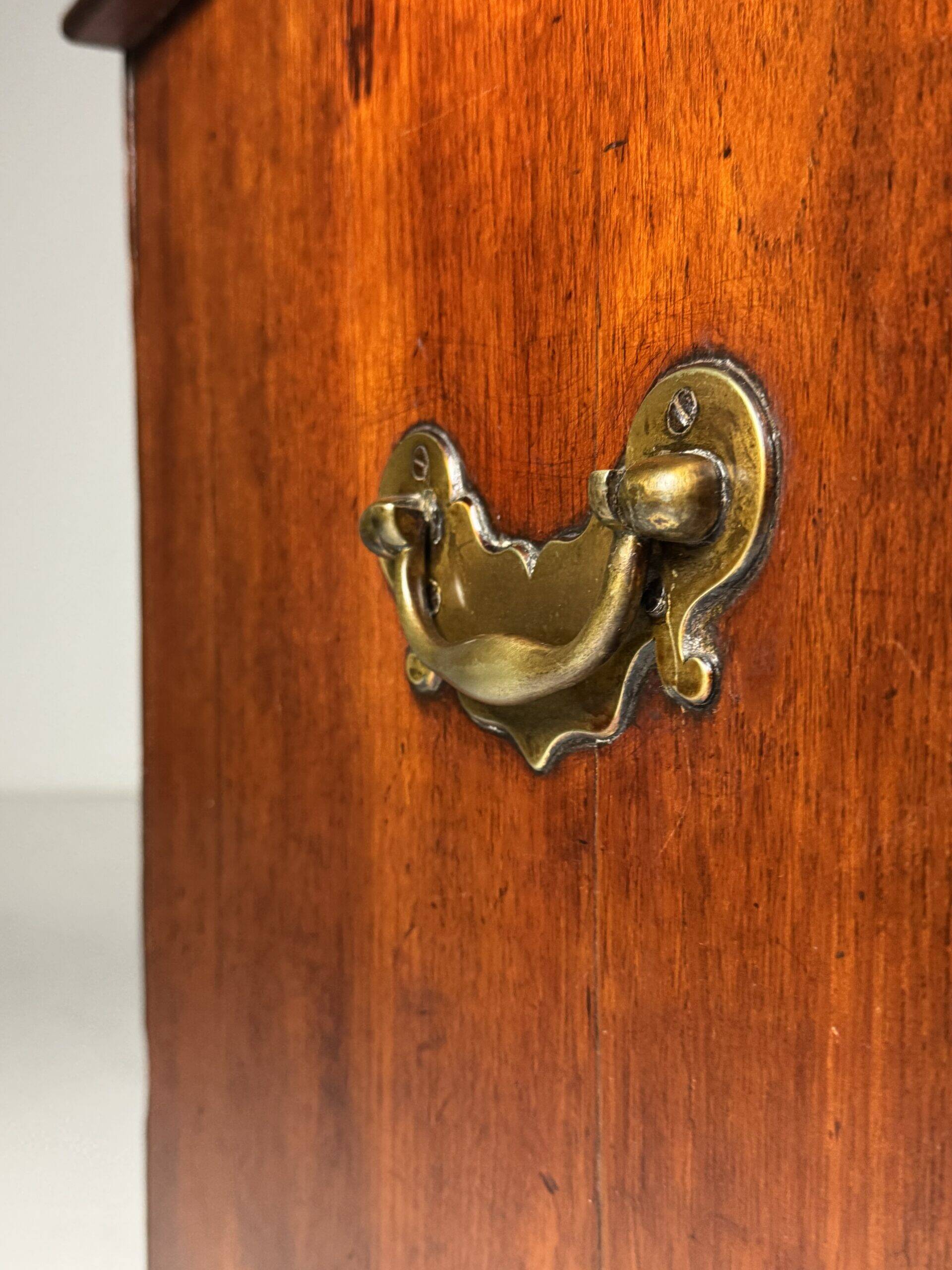 English secretary 18th century teak