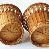 Lot de 2 pots années 1970