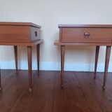 Pair of 60s bedside tables