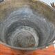 Antique champagne cooler with stag heads