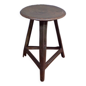 Tabouret atelier tripode allemand 1930