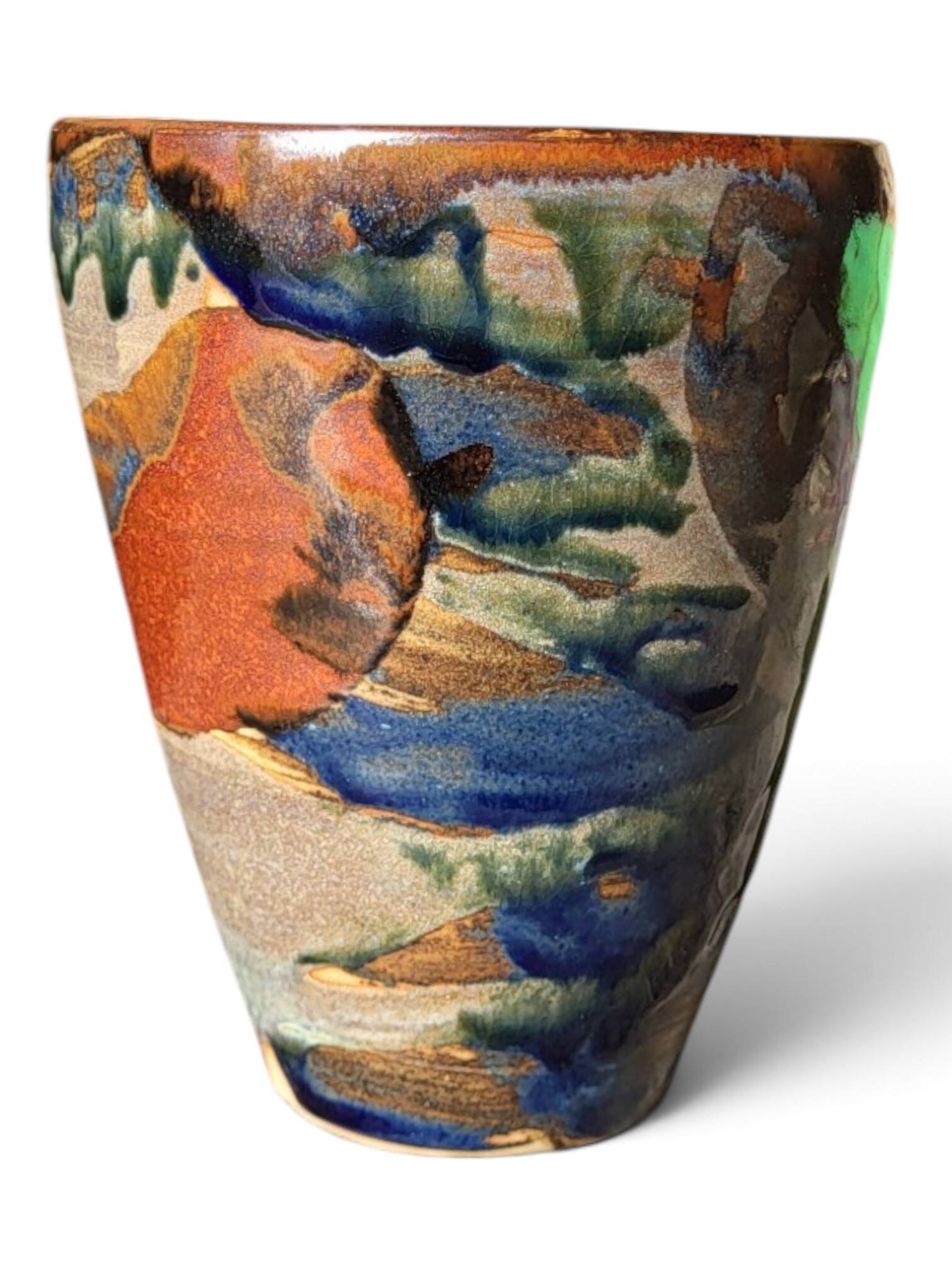 Stoneware vase / Puisaye