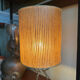 Lampe en rafia