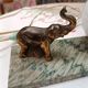 Art deco elephant lamp