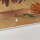 Painting the bouquet of vintage dahlias signed Blanchard