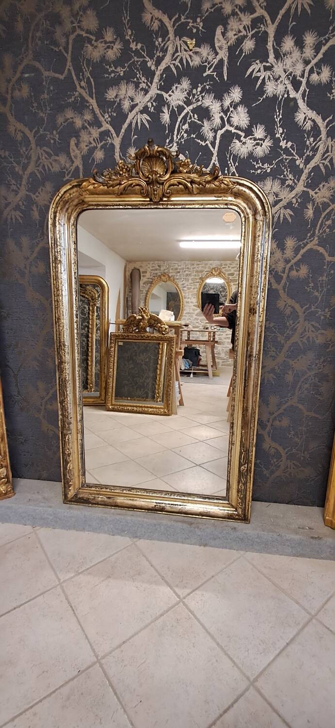 Miroir époque Louis Philippe 149 x 87