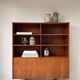 Bibliothèque vintage en bois