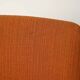 Pair of orange Oslosund armchairs by Kinnarps, 1950s