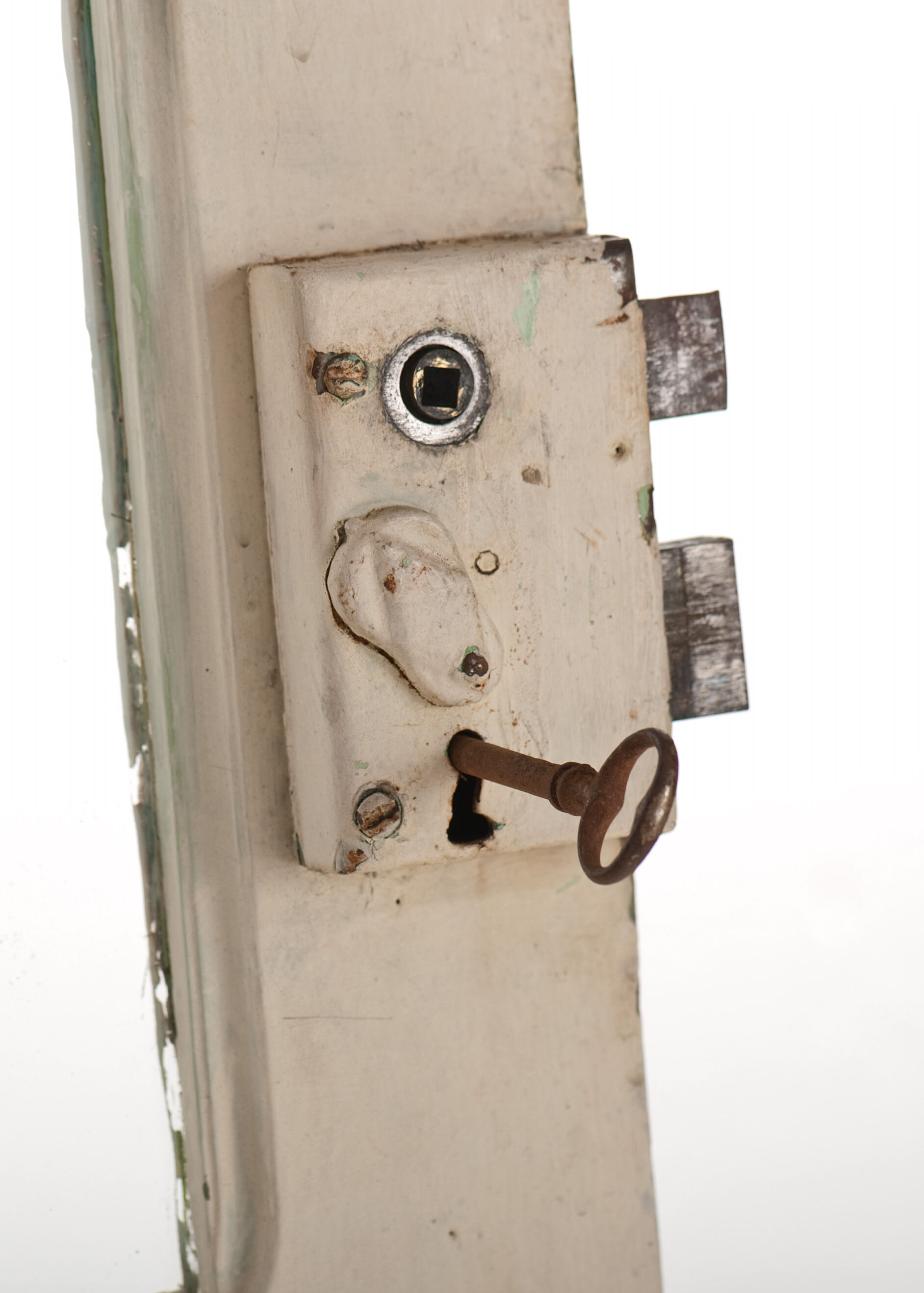 Oak glass entrance door from the 50s