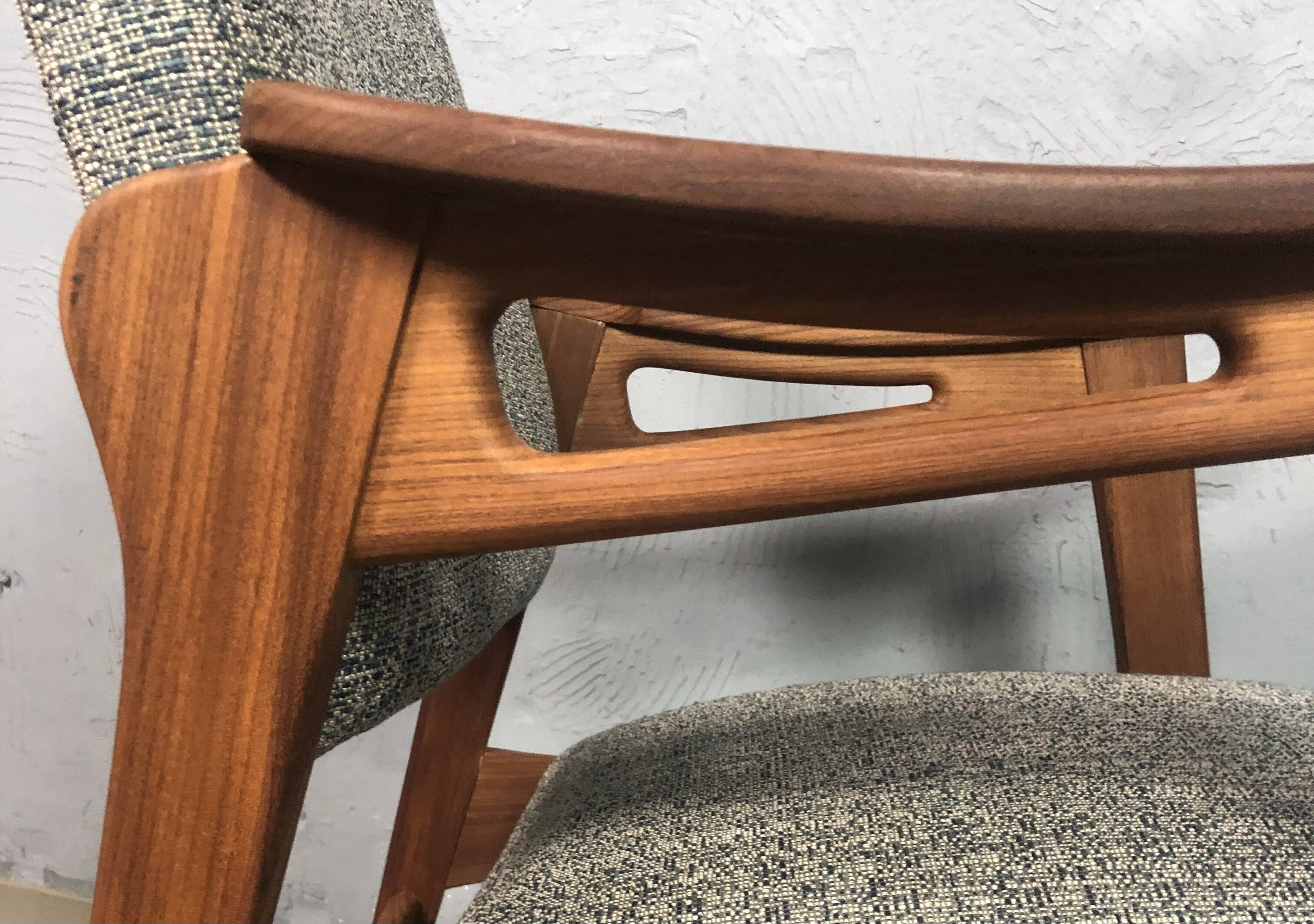 Fauteuils en teck vintage