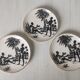 Coffee service African porcelain décor from Limoges