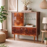 Vintage walnut buffet bar