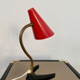 Old lamp red desk casserole year 50