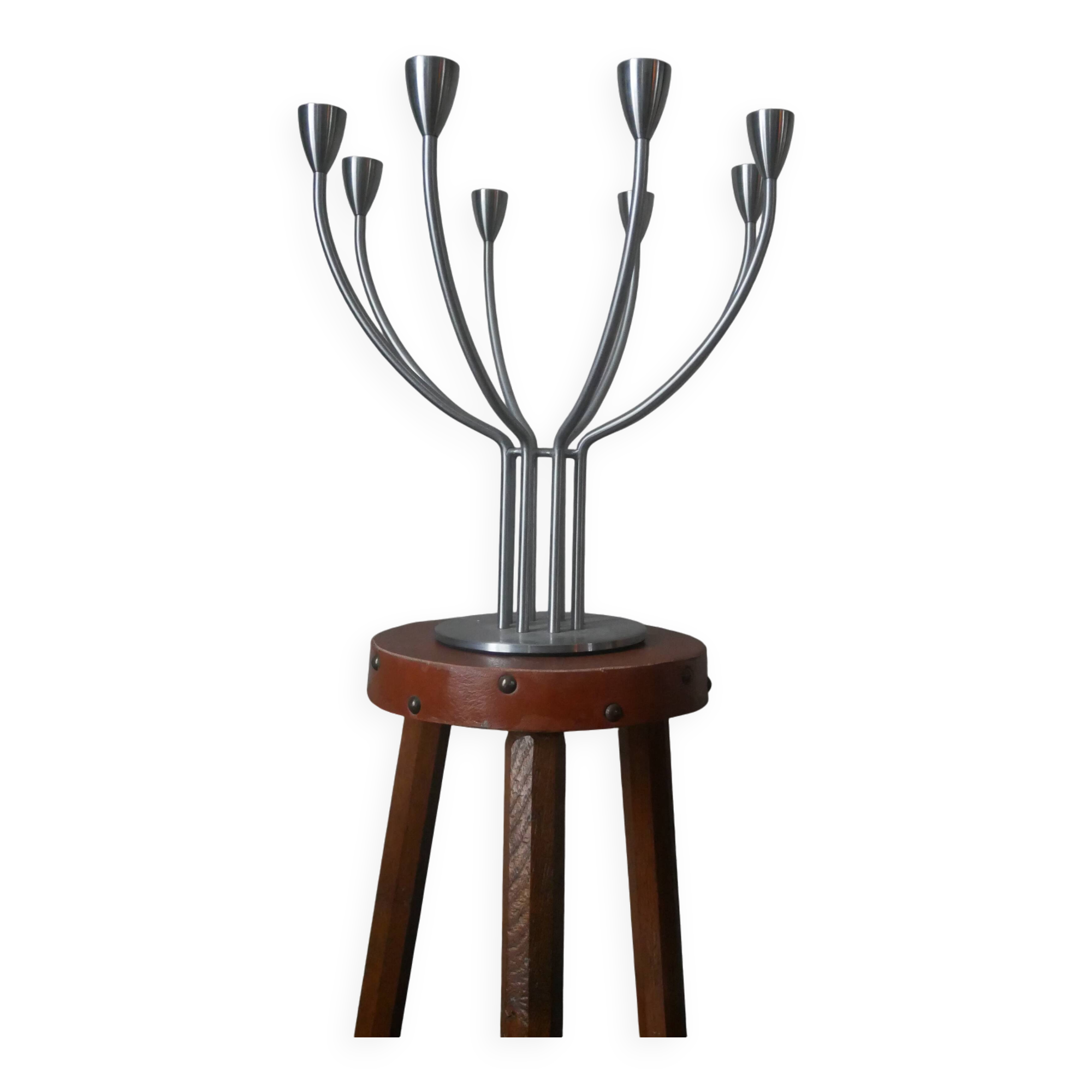 Steel chandelier Designers Hagberd for Ikea vintage 90s / 2000s contemporary Scandinavian