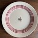 Round flat iron earth Gien dish (large)