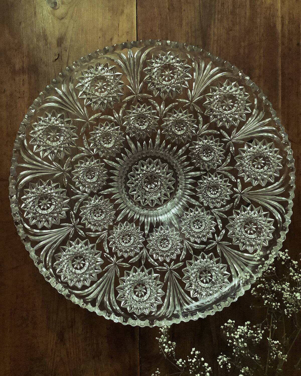 Grand centre de table cristal