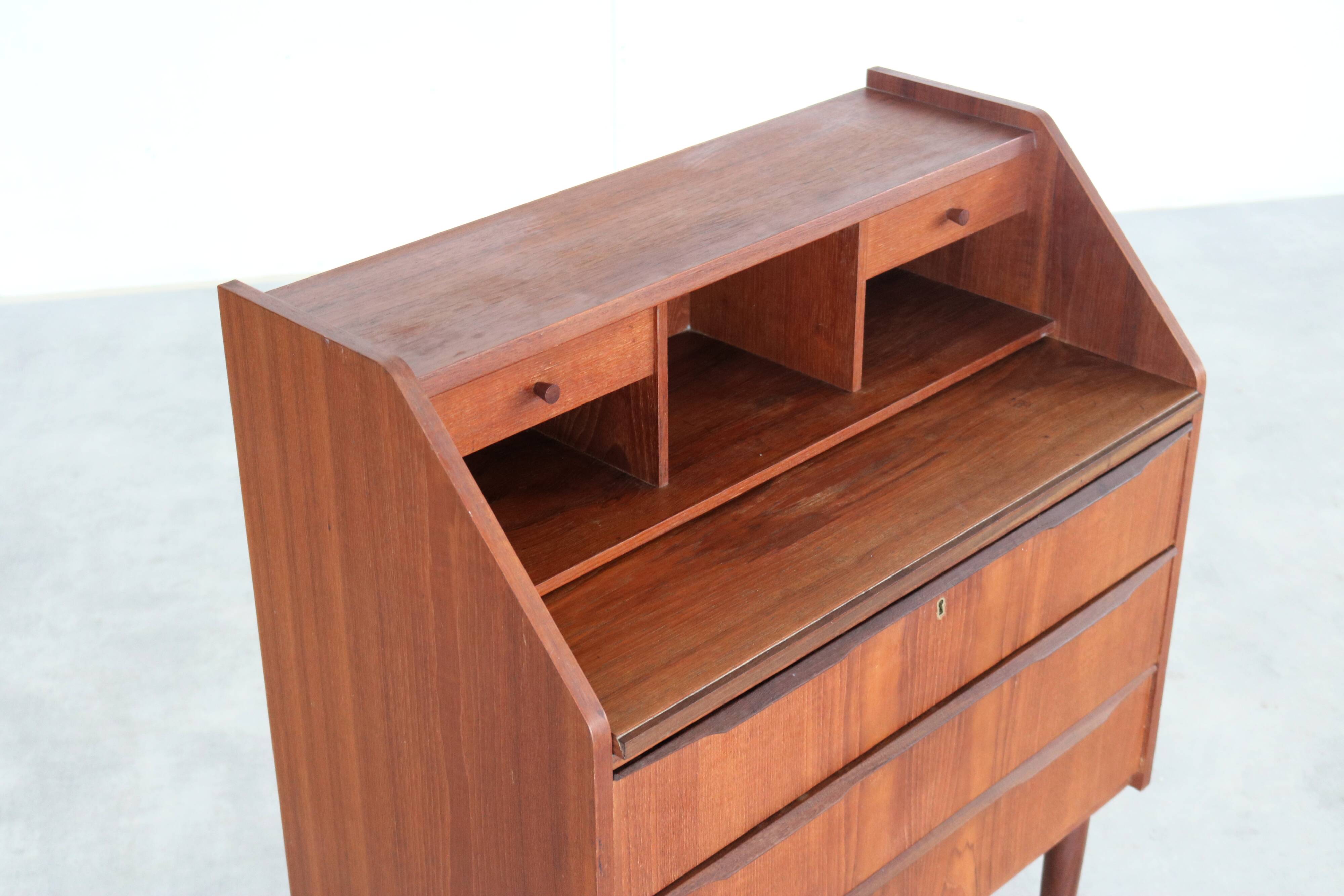 vintage secretary | teak | 1960s | Danish