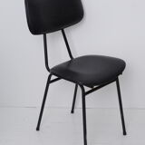 Black skai chair